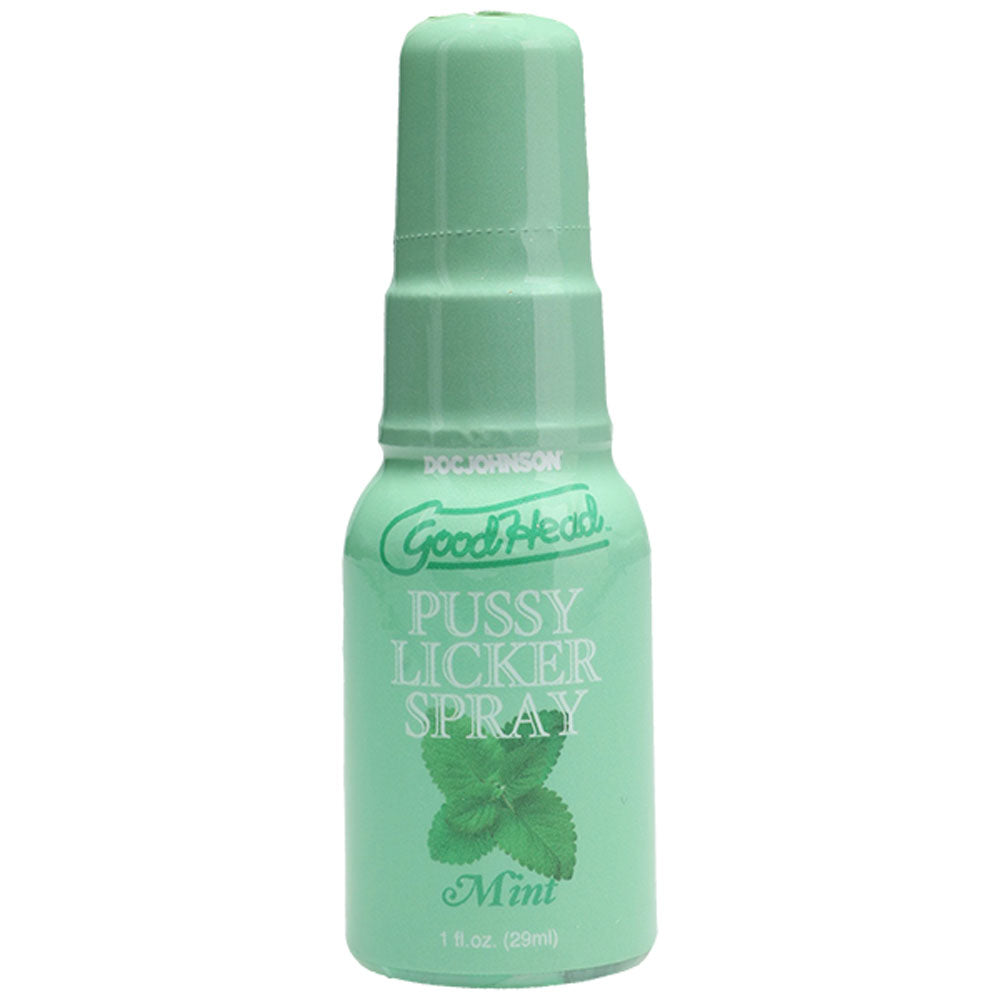 GoodHead Pussy Licker Spray - Mint - Mint Flavoured Spray - 29 ml Bottle-1364-28-CD
