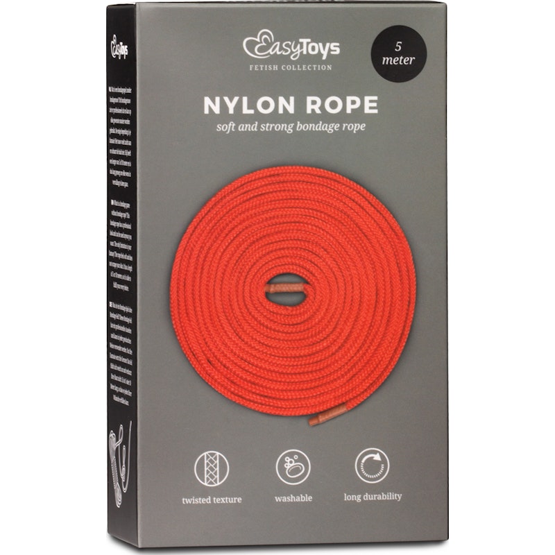 Bondage Rope 5m Red