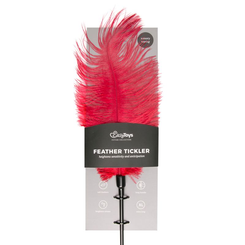 Feather Tickler Red