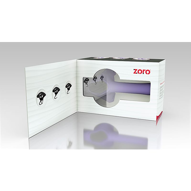 Zoro Strap-On 5.5in Purple-ZR-03P