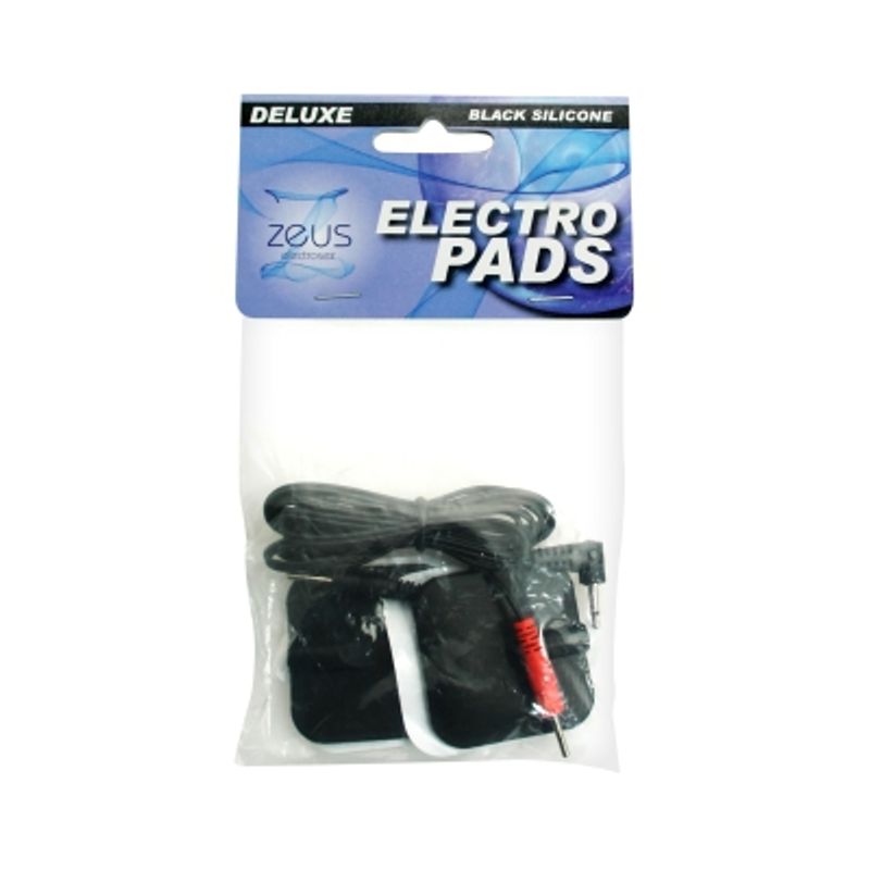 Zeus Deluxe Black Electro Pads 2 Pk