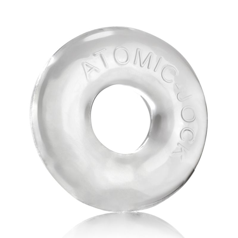 Donut 2 Cockring Large Clear-AJ-1025-2-CLR