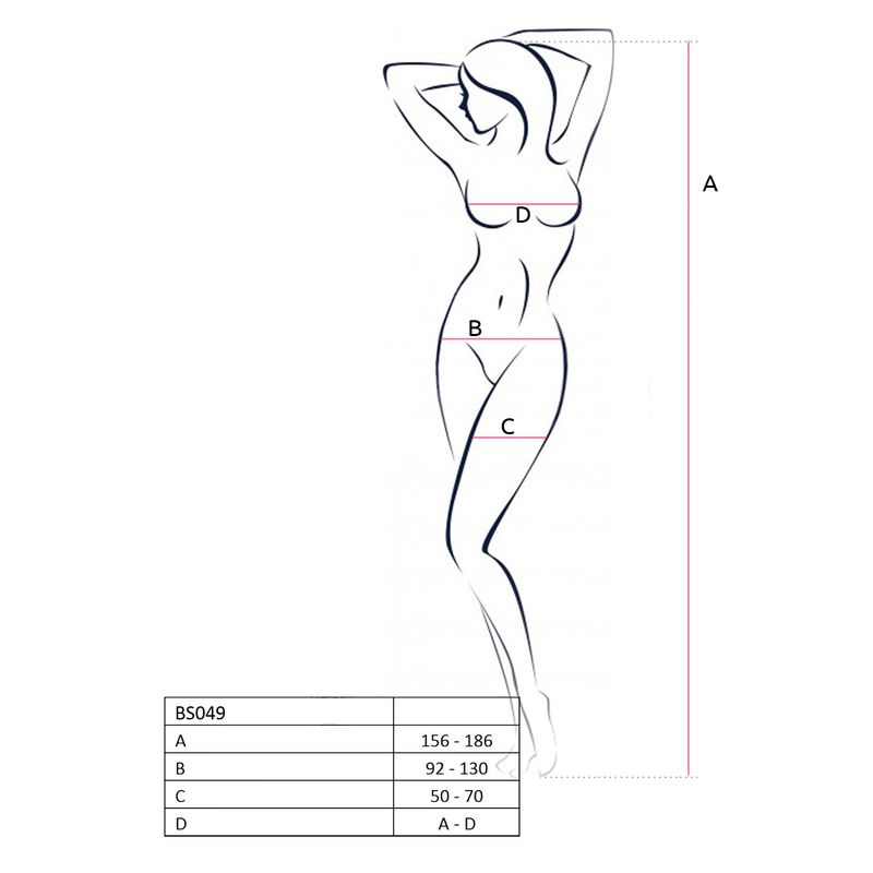 Bodystocking BS049 White