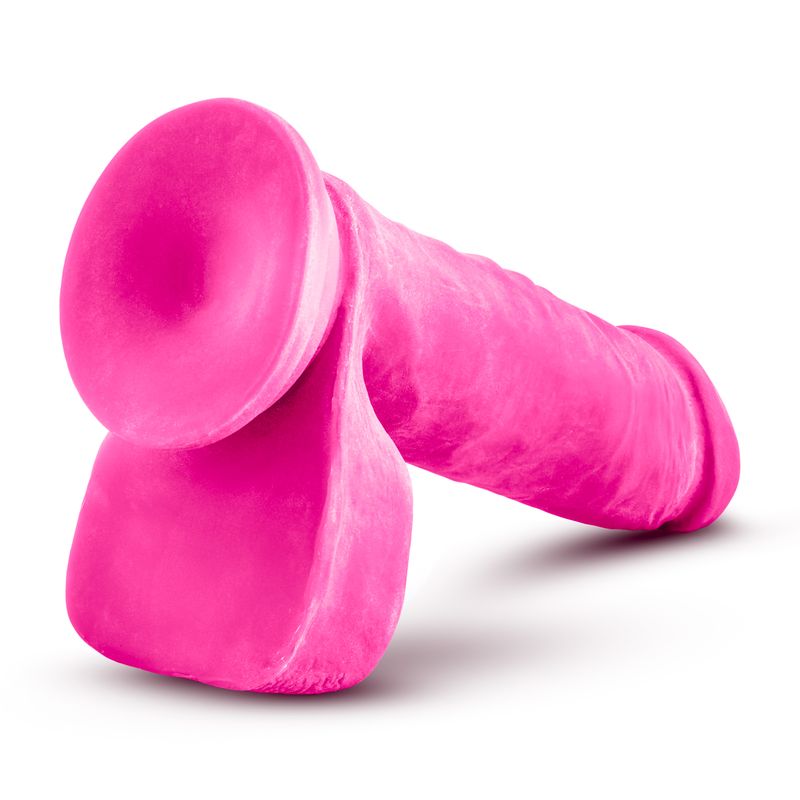 Au Naturel Bold Hero 8in Dildo Pink