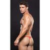 Microfiber Magnetic G String Red