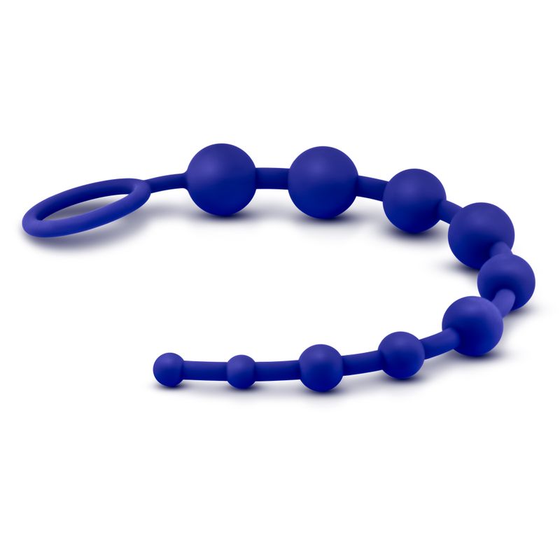 Luxe Silicone 10 Beads Indigo