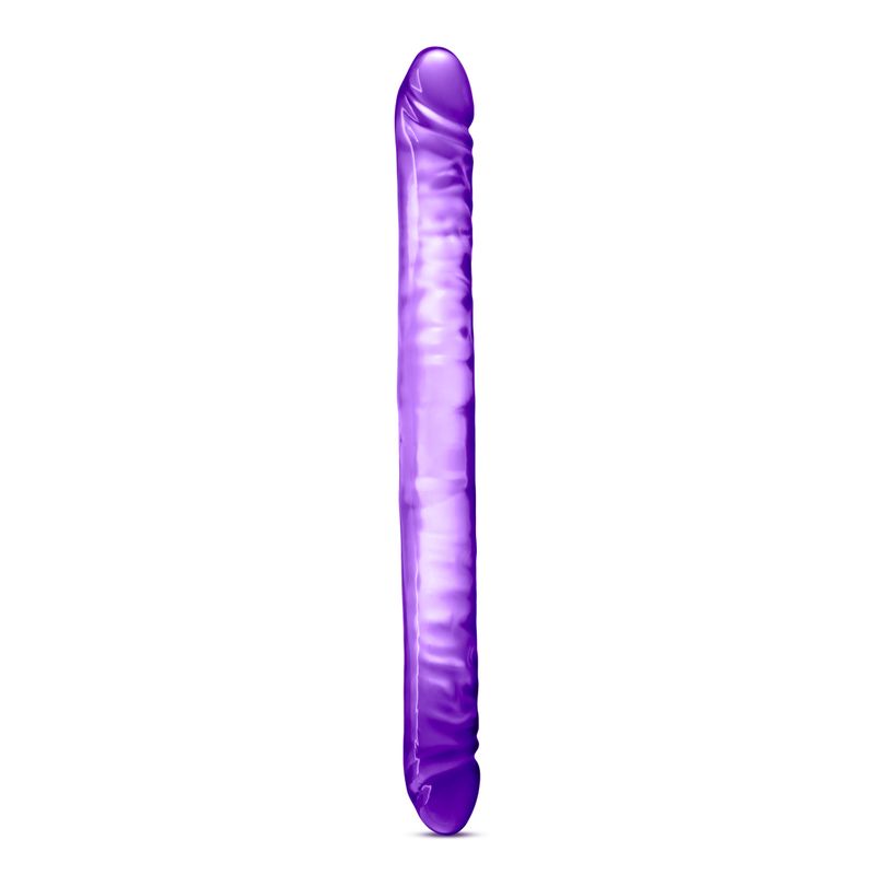 B Yours Double Dildo Purple 18in