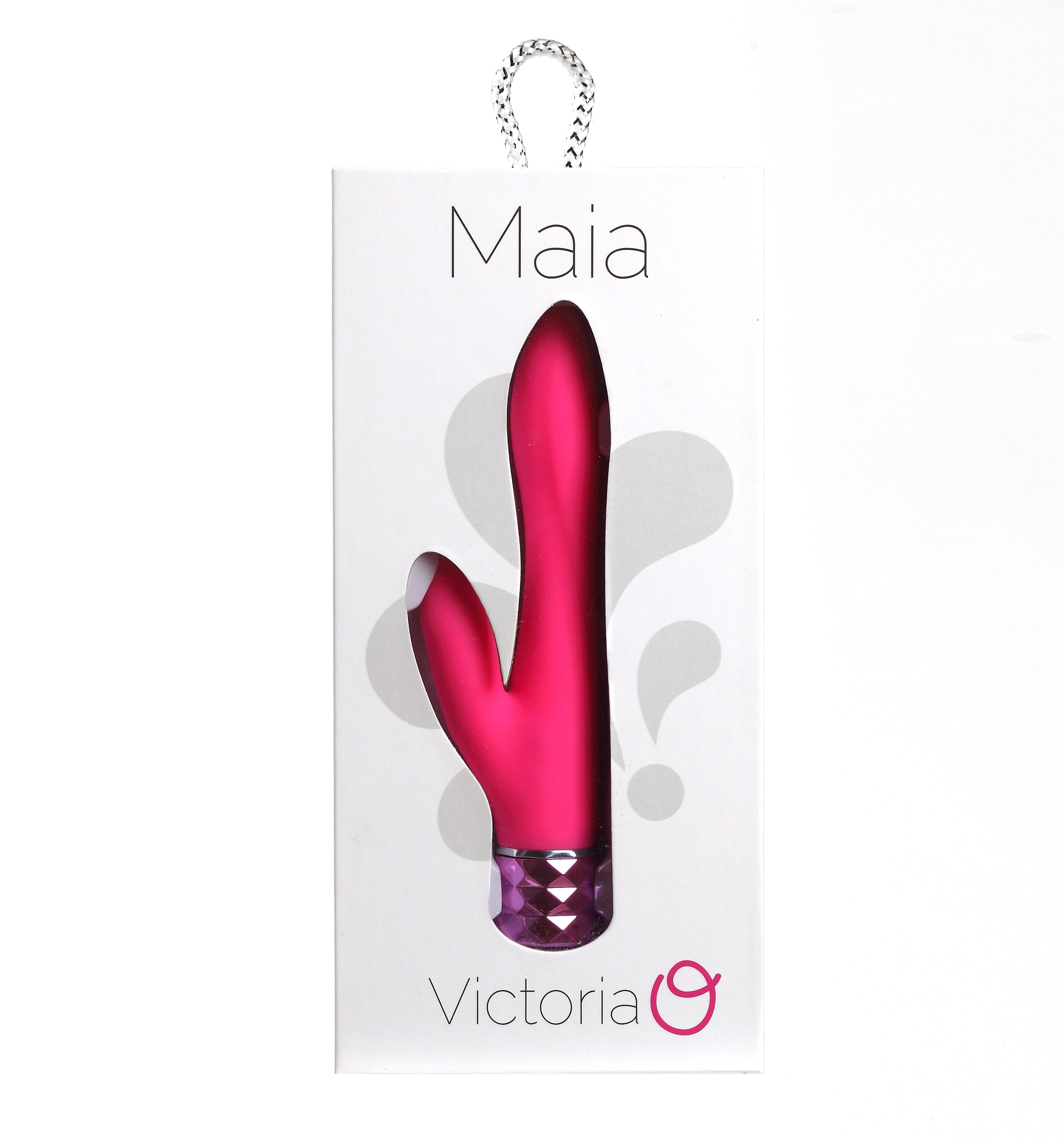 Maia Victoria - Pink 15.2 cm USB Rechargeable Rabbit Vibrator-16-06-P1