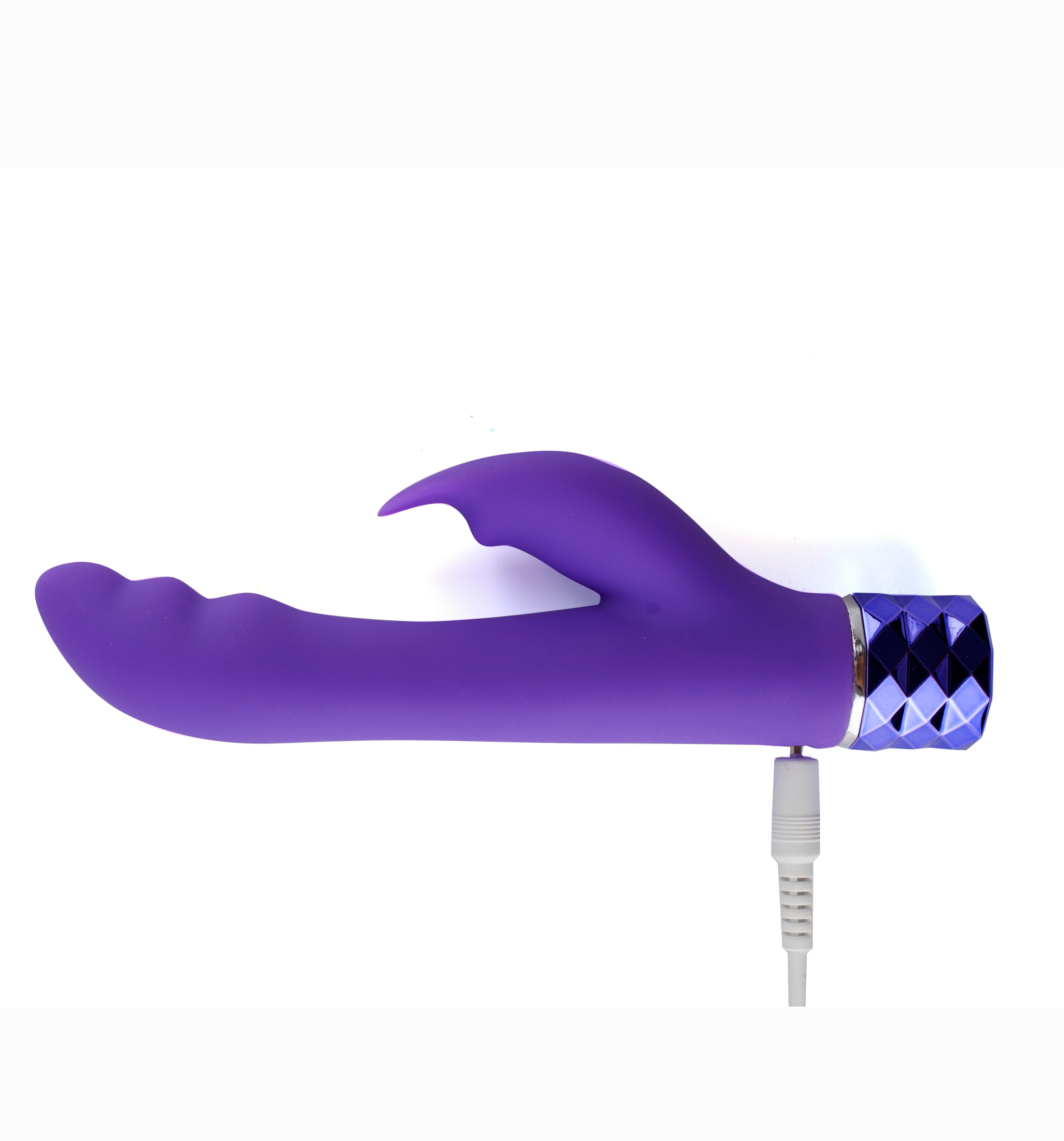 Maia Hailey - Purple 15.2 cm USB Rechargeable Rabbit Vibrator-16-07-L2