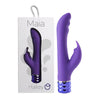 Maia Hailey - Purple 15.2 cm USB Rechargeable Rabbit Vibrator-16-07-L2