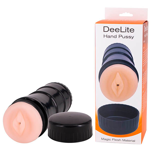 Seven Creations DeeLite Hand Pussy - Flesh Vagina Stroker-16-21BLK-BX