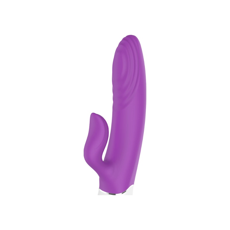 Lighter Thrusting Rabbit Vibrator Purple