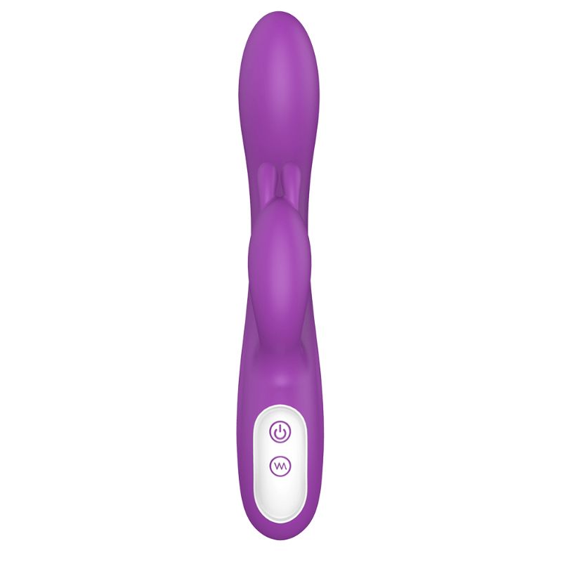 Naughty Heating Rabbit Vibrator Purple