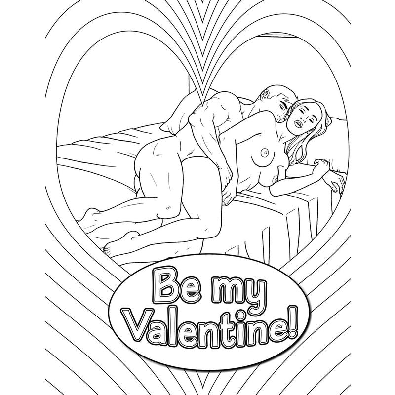 My Naughty Valentine Colouring Book