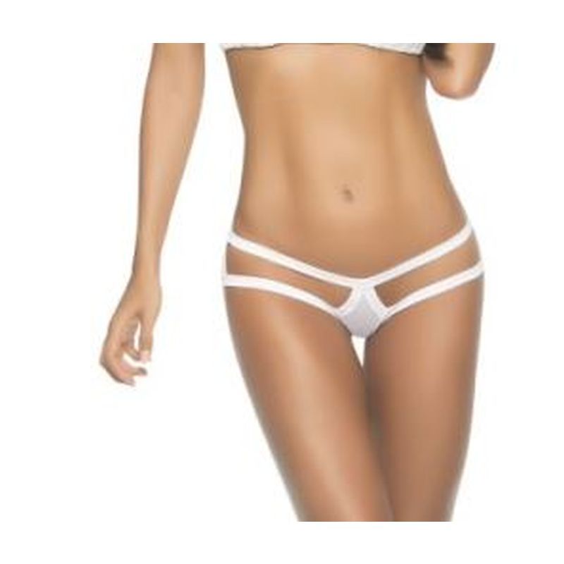 Cage Pantie White