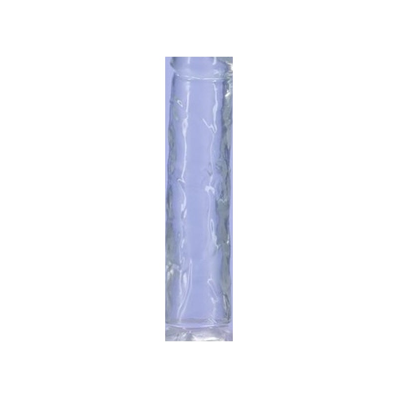 Crystal Dildo Straight 7in Clear