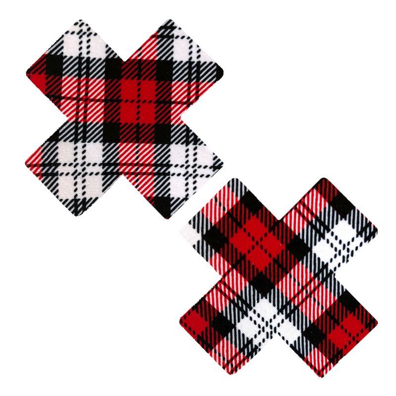 School Girl Plaid X Factor Pasties