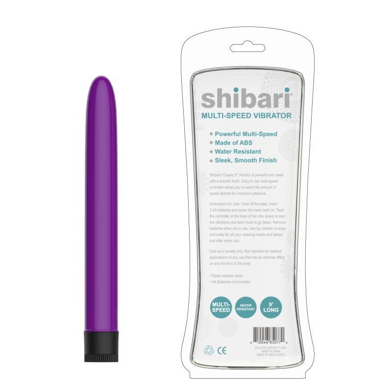 Shibari Multi-Speed Vibrator 9in Purple