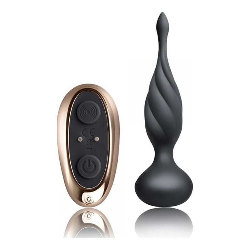 Petite Sensation Discover Butt Plug w Remote Black