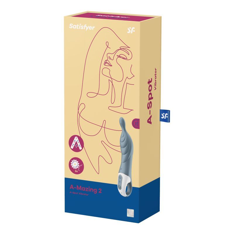 A-mazing 2 Vibrator Grey-4018348