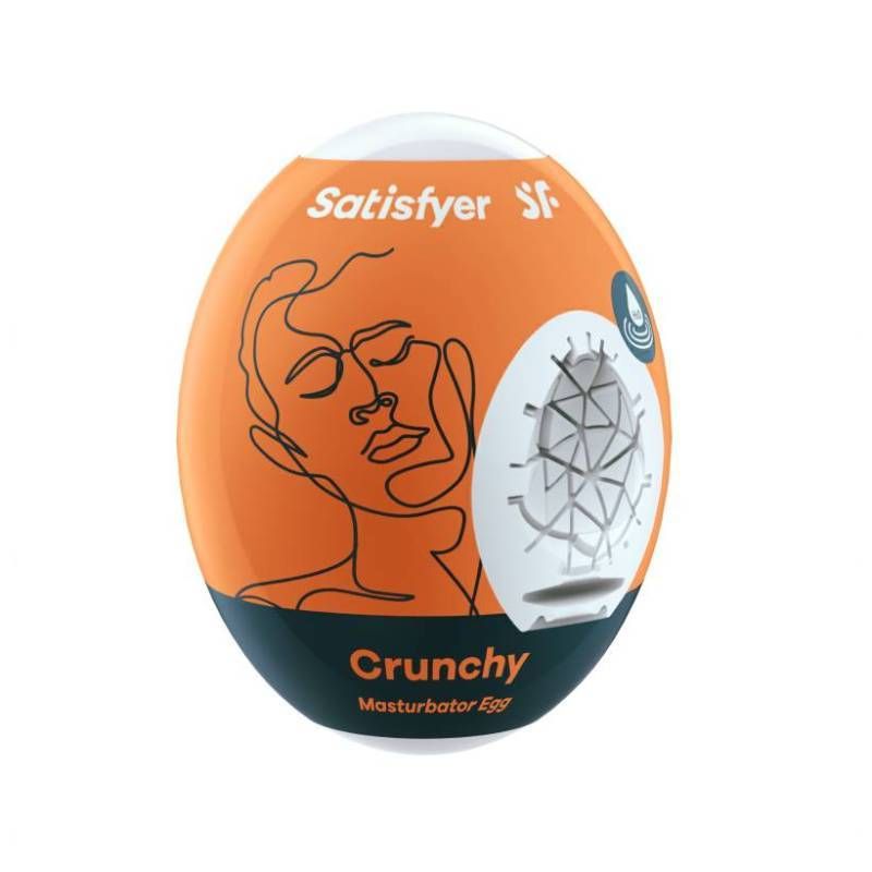 Satisfyer Masturbator Egg Crunchy-9043408