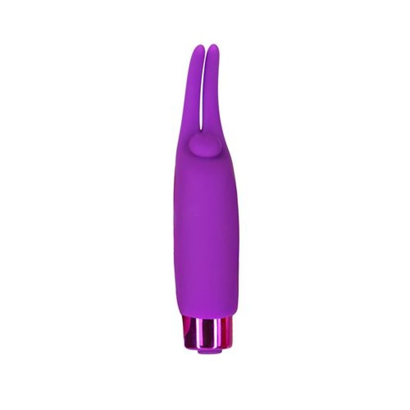 Power Bullet Teasing Tongue  w Rechargeable Bullet Purple