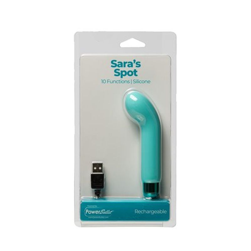 Power Bullet Sara's Spot Vibrator Teal