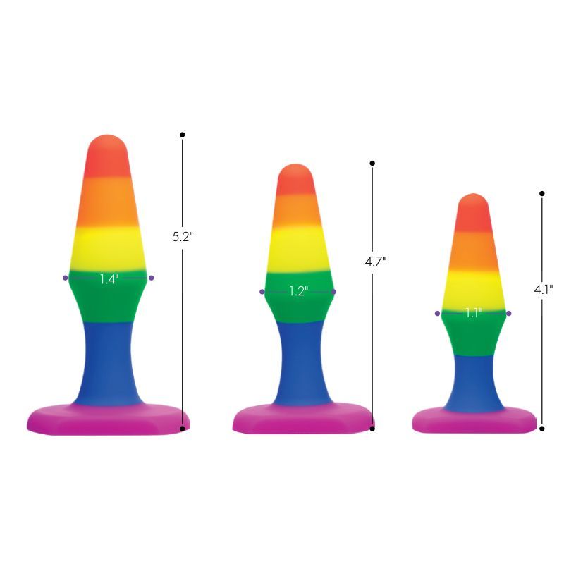 Rainbow Ready Anal Trainer Set