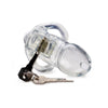 Clear Captor Chastity Cage Small