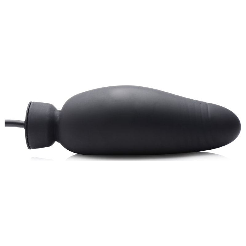 Dick Spand Inflatable Silicone Dildo Black