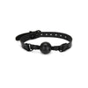 Whip Smart Diamond Deluxe Ball Gag Black-WS1008-BLK