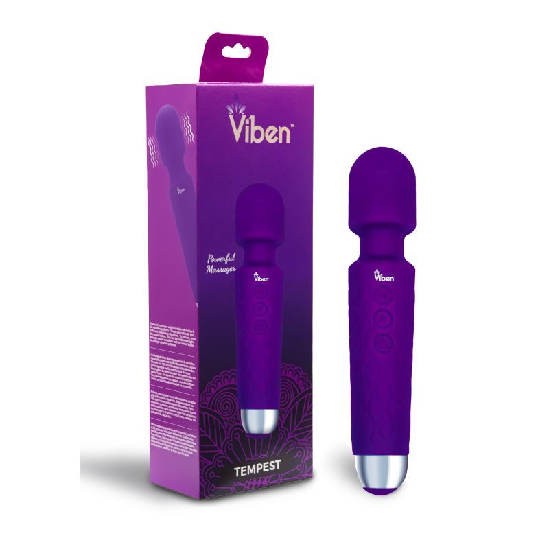 Viben Tempest Travel Wand Massager Violet