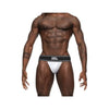 Male Power Modal Rib Jock White