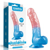 Dazzle Studs Dildo 8in Pink/Blue