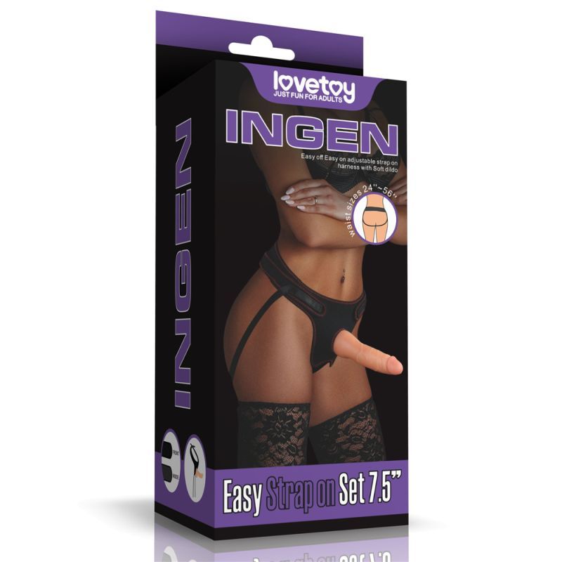 Easy Strap On Set 7.5in-LV715006