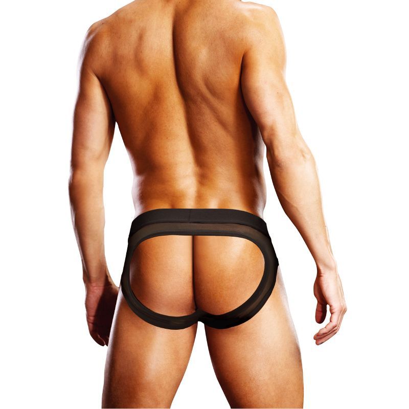 Prowler Mesh Open Back Brief Black