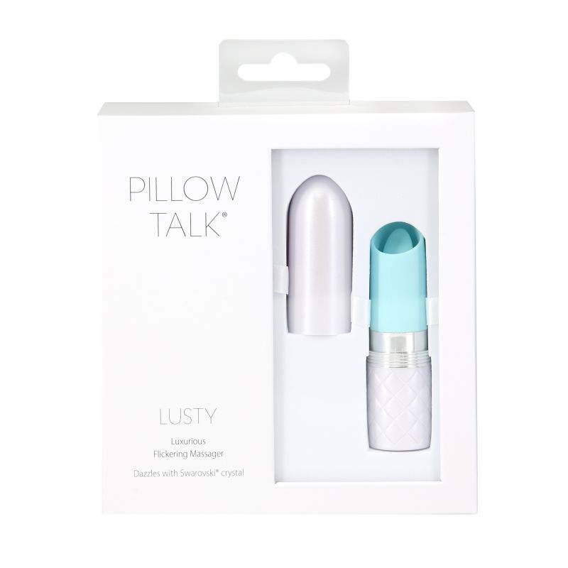 Pillow Talk Lusty Flickering Massager Teal