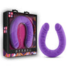 Ruse Silicone Slim 18in Purple Double Dong