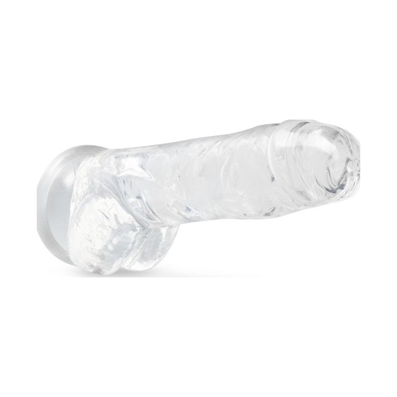 Naturally Yours 8" Crystaline Dildo Diamond