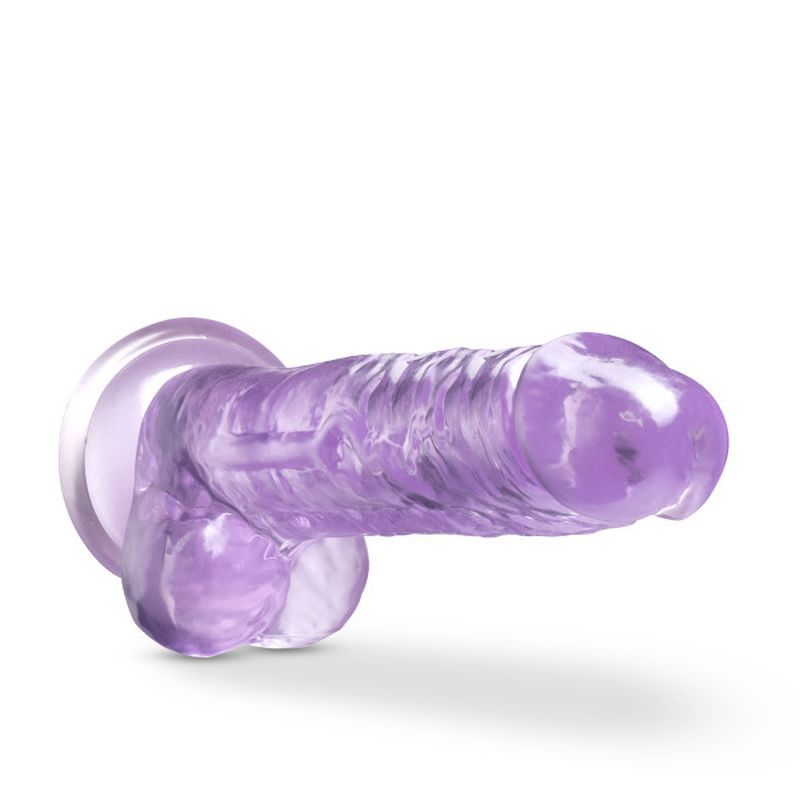 Naturally Yours 7" Crystaline Dildo Amethyst