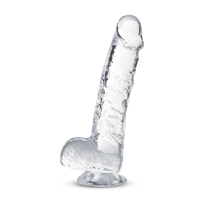 Naturally Yours 6" Crystaline Dildo Diamond