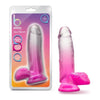 B Yours Sugar Magnolia 7in Dildo Fuchsia