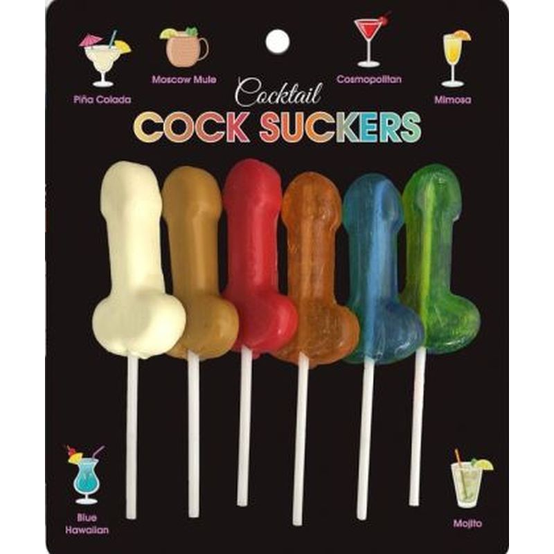 Cocktail Cock Suckers 6 Pc-NV.100