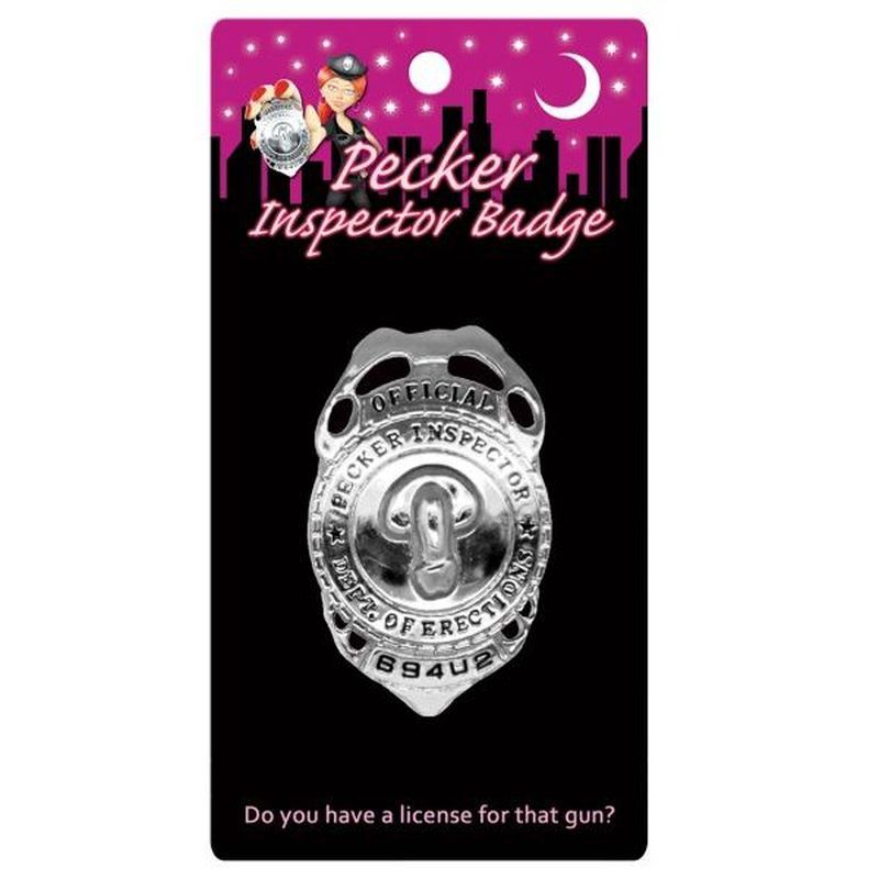 Pecker Inspector Badge