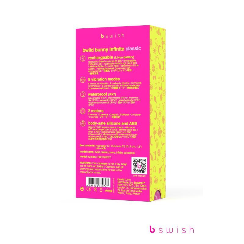 Bwild Bunny Classic Infinite Sunset Pink-BSCWI0327