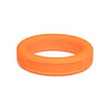 Classic Silicone Medium Stretch Penis Ring 36mm Orange