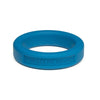 Classic Silicone Medium Stretch Penis Ring 36mm Blue