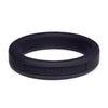 Classic Silicone Medium Stretch Penis Ring 44mm Black