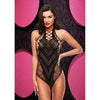 Bling Bling Fishnet Bodysuit Black