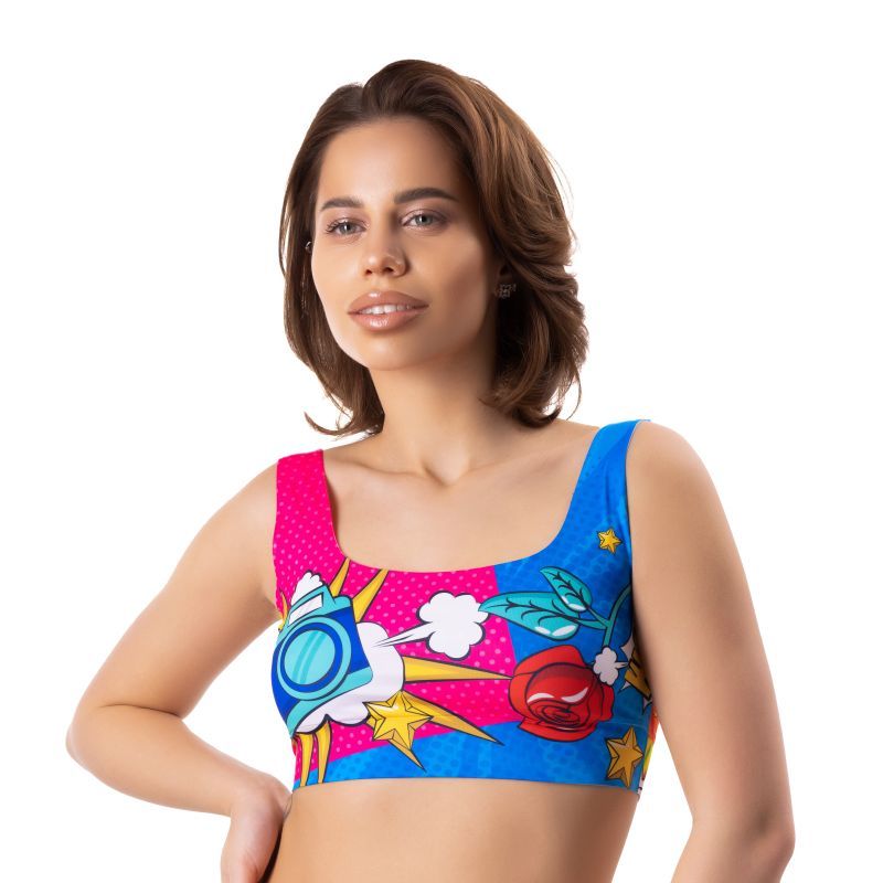 Comics Curios Crop Top